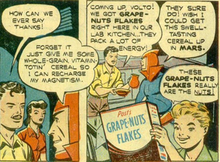 Illustration for article titled 10 Strangest Advertising Superheroes of the 1940s